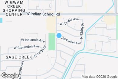 Map image of the property - 12633 W Clarendon Ave
