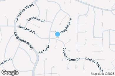 Map image of the property - 1515 Mautenne Dr