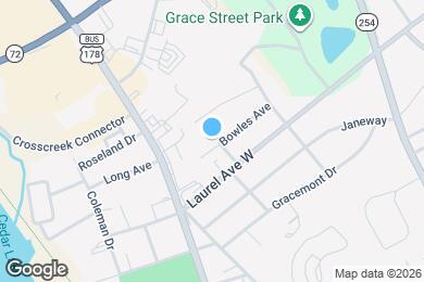 Map image of the property - 302 Bowles Ave