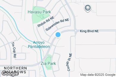 Map image of the property - 3349 Zia Ct