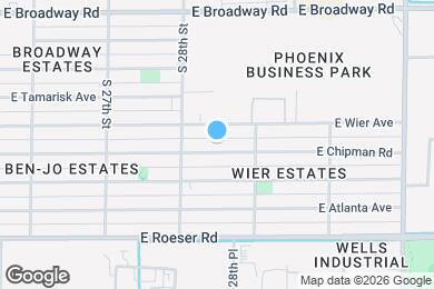 Map image of the property - 2828 E Chipman Rd