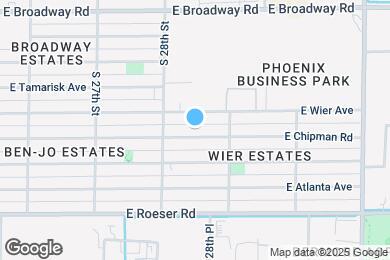 Map image of the property - 2828 East Chipman Road