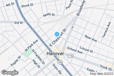 Map image of the property - 122 E Chestnut St