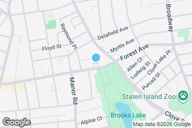 Map image of the property - 999 Forest Ave
