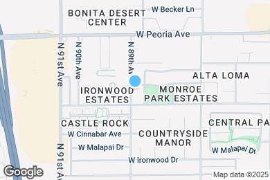 Map image of the property - 10219 N 89th Ave