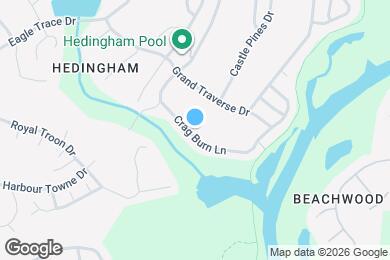 Map image of the property - 1714 Crag Burn Ln