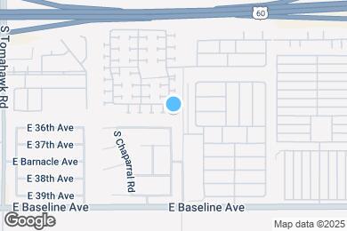 Map image of the property - 2357 E 35th Ave