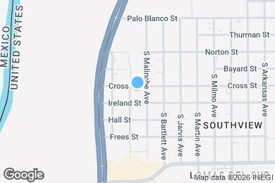 Map image of the property - 2005 Cross St