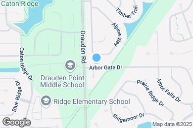 Map image of the property - 5911 Arbor Gate Dr