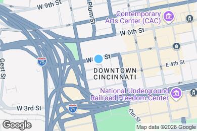 Map image of the property - 423 Plum St