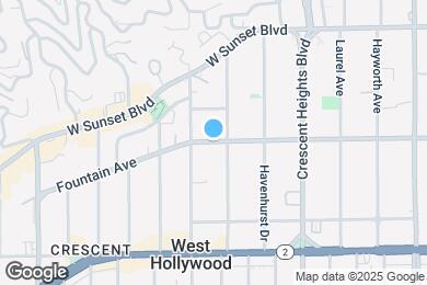 Map image of the property - 8262 Fountain Ave