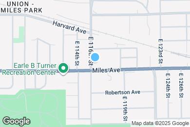 Map image of the property - 4169 E 116th St