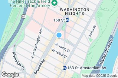 Map image of the property - 556 W 165th St