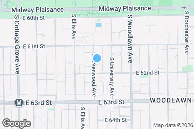 Map image of the property - 6141 S Greenwood Ave