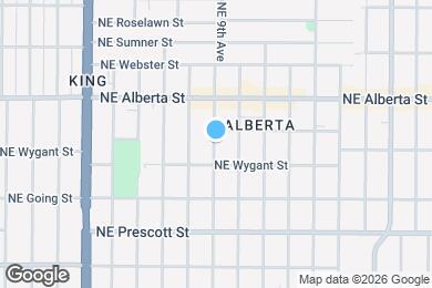 Map image of the property - 4836 NE 9th Ave