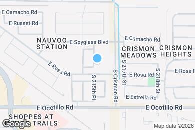 Map image of the property - 21665 S 215th Pl