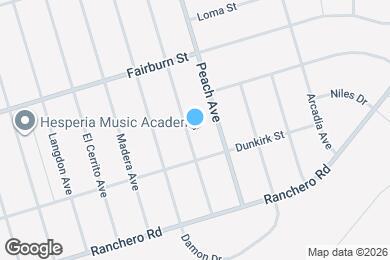 Map image of the property - 7619 Pismo Ave