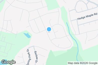 Map image of the property - 7724 Meridale Forest Dr