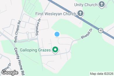 Map image of the property - 1815 Fox Den Way