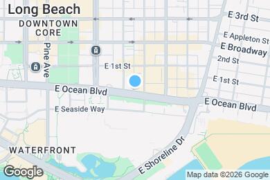 Map image of the property - 425 E Ocean Blvd