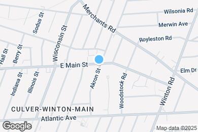 Map image of the property - 155 Akron St