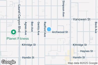 Map image of the property - 11840 Archwood St