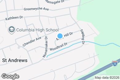 Map image of the property - 2018 Mary Hill Dr