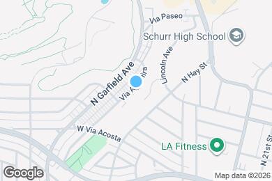 Map image of the property - 730 Via Altamira