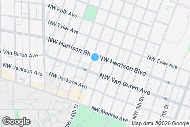 Map image of the property - 327 NW 14th St