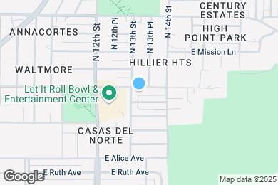 Map image of the property - 1307 E Dunlap Ave