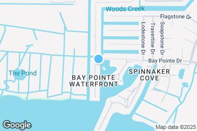 Map image of the property - 8802 Bay Pointe Dr