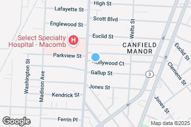 Map image of the property - 43 Hollywood Ct
