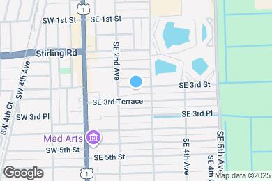 Map image of the property - 222 SE 3rd St