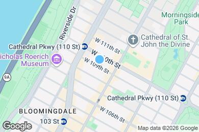 Map image of the property - Room in Shared 3 bed/1 bath home in Upper West Side