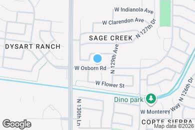 Map image of the property - 3402 N 129th Dr