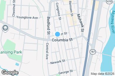 Map image of the property - 62 Lancaster St