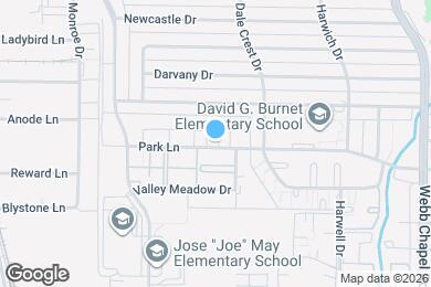 Map image of the property - 3121 Park Ln