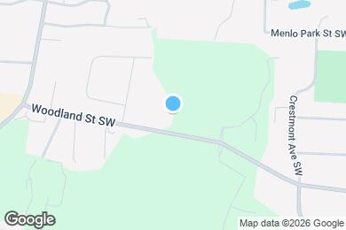 Map image of the property - 1009 Woodland St SW