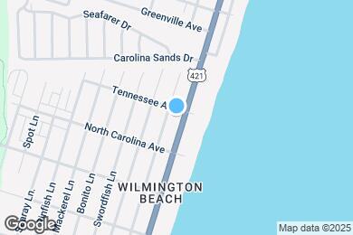 Map image of the property - 105 Tennessee Ave