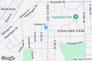 Map image of the property - 1100 S 4th St