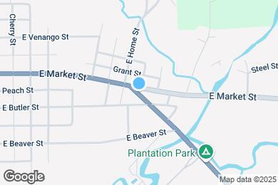 Map image of the property - 522 E Market St