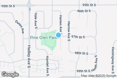 Map image of the property - 9712 Hames Ct S