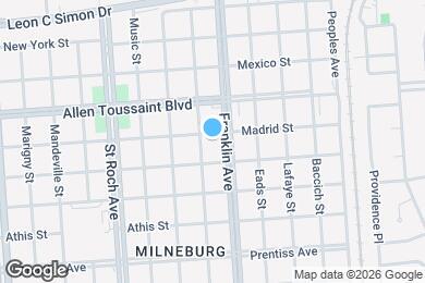 Map image of the property - 2560 Madrid St