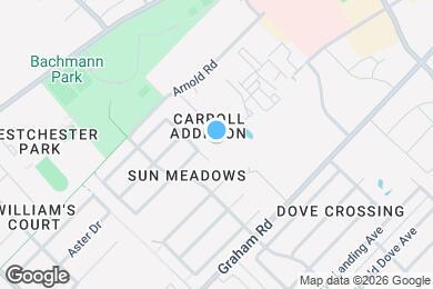 Map image of the property - AUGUST 2026 PRE-LEASE!!  Adorable 4 Bedroom 2 Bathroom Home