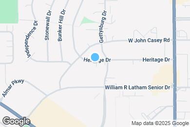 Map image of the property - 360 Heritage Dr
