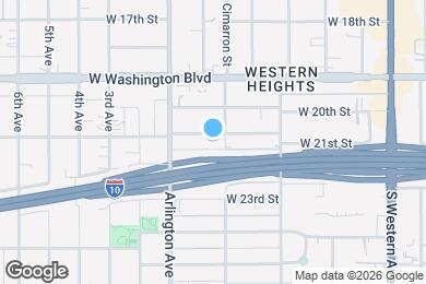 Map image of the property - 2336 W 21st St