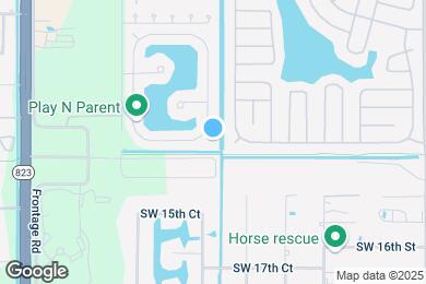 Map image of the property - 11850 SW 13th Ct