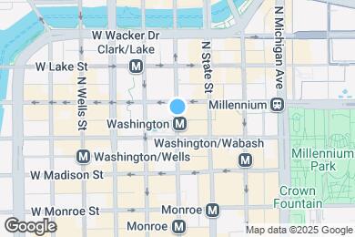 Map image of the property - 125 N Dearborn St