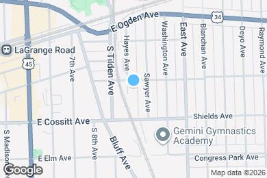 Map image of the property - 211 Hayes Ave
