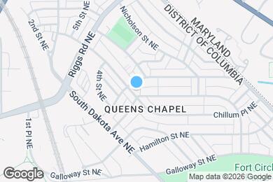 Map image of the property - 5403 Chillum Pl NE